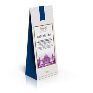 Red Chili Chai - Aromatisierter Schwarzer Tee mit Gewürzmischung und Erdbeergeschmack