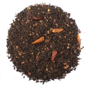 Red Chili Chai - Aromatisierter Schwarzer Tee mit Gewürzmischung und Erdbeergeschmack