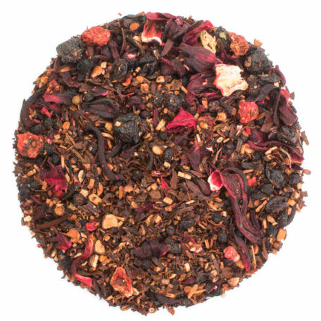 Fruchtiger Honeybush - Aromatisierter Kräutertee mit Wildfruchtgeschmack
