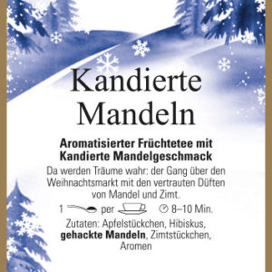 Kandierte Mandeln - Aromatisierter Früchtetee mit Kandierte Mandelgeschmack