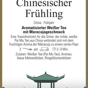 Chinesischer Frühling - Ronnefeldt Tee